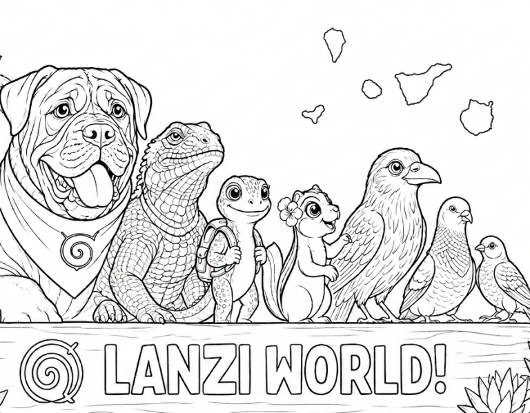 Lanzi kennenlernen Lineart von Lanzi zum Download